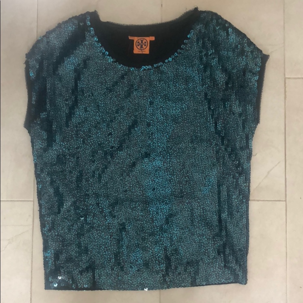 Tory Burch - sequin shirt